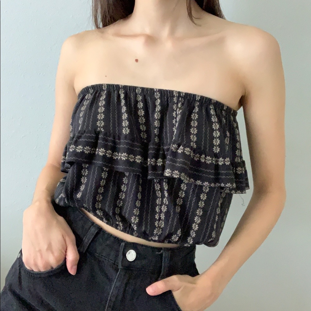 AE Ruffle Bubble Top